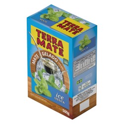 Terere Terra Mate - caixa 10x500 gr - Sortido (2 Natural, 2 abacaxi, 2 lima-limão, 2 Limão e 2 Menta)