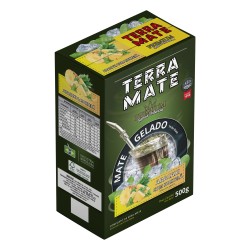 Terere Terra Mate - Caixa 10x500g - Abacaxi e Hortelã - Linha Premium
