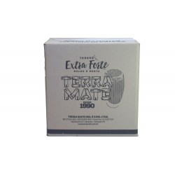 Terere Terra Mate - caixa 20x500 gr -  Boldo e Menta - Extra Forte - Sabor Premium