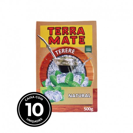 Terere Terra Mate - caixa 10x500 gr - Natural