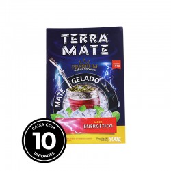 Terere Terra Mate - Caixa 10x500g - Sabor Energético - Linha Premium