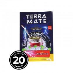 Terere Terra Mate - Caixa 20x500g - Sabor Energético - Linha Premium