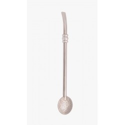Bomba de Chimarrão Inox c/ 03 Aneis